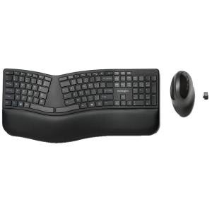 Kensington Pro Fit Ergo Wireless Keyboard and Mouse (Black) K75406US