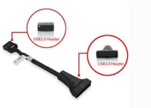USB 3.0 INTERNAL FEMALE  TO MAINBOARD USB 2.0 HEAD cable
