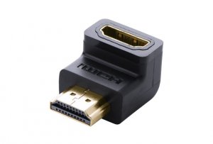 Ugreen HDMI male to female adapter (90 Degree Down) 20109