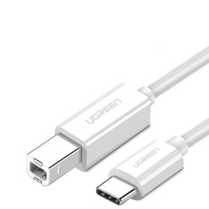 Ugreen Type C to USB-B Cable White 1.5M 40417