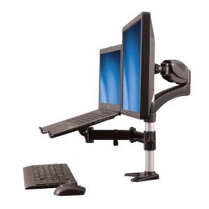 Startech Armunonb Single-monitor Arm With Laptop Stand