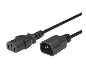Astrotek Power Cable 2M - Male To Female Monitor To Pc Or Pc/Ups To Device