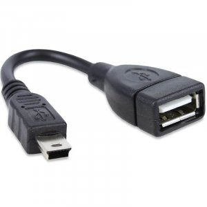 Astrotek Usb A Female To Micro Usb 5 Pin Male Adapter Host Otg Data Charger Cable Black (AT-USB2M