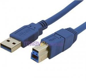 Astrotek Usb 3.0 Printer Cable 1M - Type A Male To Type B Male Blue Colour (AT-USB3-AB-1M)