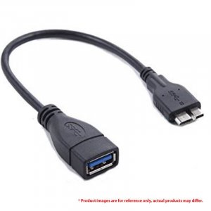 Astrotek Usb 3.0 To Micro Otg Cable 25Cm - Type A Female To 5 Pins For Samsung Note White Colour 