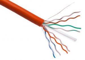 Astrotek Cat6 Utp Cable 305M - Full Copper Wire Ethernet Lan Network Roll Orange 23Awg 0.55Cu Sol