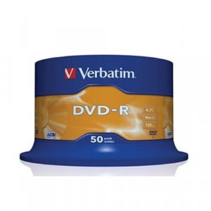 Verbatim 16x DVD-R Disc 4.7GB 50pcs Spindle