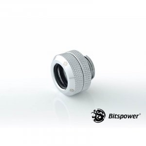 Bitspower Hard Tube 12mm Original Mini Fitting - Silver