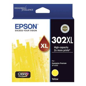 Epson 302XL High Capacity Claria Premium Yellow Ink Cartridge