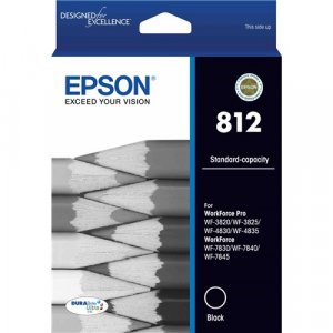 Epson 812 - Std Capacity DURABrite Ultra - Black C13T05D192