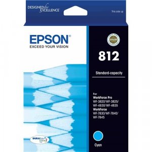 Epson 812 - Std Capacity DURABrite Ultra - Cyan C13T05D292