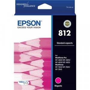 Epson 812 - Std Capacity DURABrite Ultra - Magenta C13T05D392