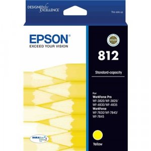 Epson 812 - Std Capacity DURABrite Ultra - Yellow C13T05D492