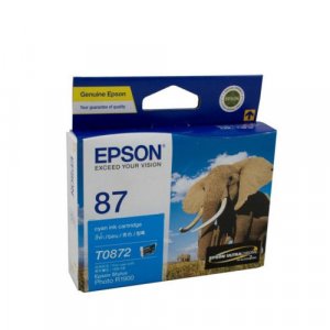 Epson 87 - UltraChrome Hi-Gloss2 - Cyan Ink Cartridge 915 pages