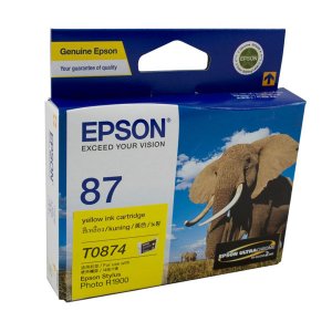 Epson T0874 Yellow Ink 915 pages Yellow