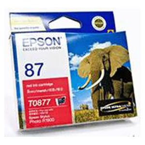 Epson T0877 Red Ink 915 pages Red