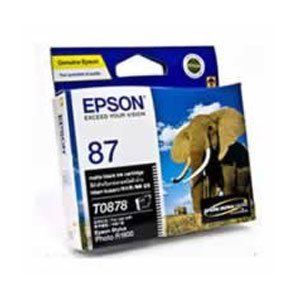 Epson 87 - UltraChrome Hi-Gloss2 - Matte Black Ink Cartridge 520 pages