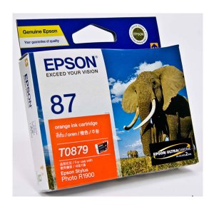 Epson T0879 Orange Ink 915 pages Orange