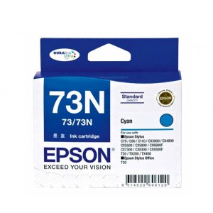 Epson 73N Cyan Ink Cart 310 pages Cyan