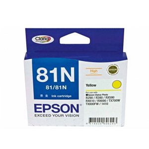 Epson 81N HY Yellow Ink Cart 805 pages Yellow