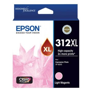 Epson 312XL High Capacity Claria Photo HD Light Magenta Ink Cartridge