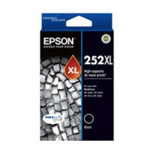 Epson 252 HY Black Ink Cart 1,100 pages Black