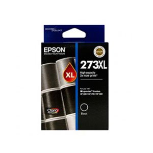 Epson 273XL High Yield Black Ink Cartridge 500 pages