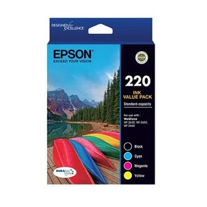 Epson 220 4 Ink Value Pack