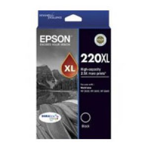 Epson 220xl Black Ink Cartridg 500 Pages, Suits Wf2650