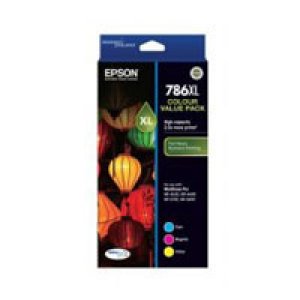 Epson 786Xl Value Ink Pack Cyan, Magenta, Yellow Inks