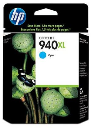 HP 940XL Cyan Officejet Ink Cartridge (C4907AA)