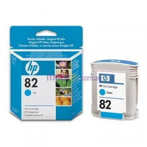 HP 82 Cyan Ink Cartridge (C4911A)