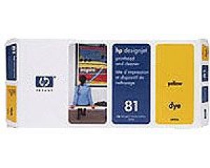 HP 81 Yellow Dye Printhead and Cleaner (C4953A)