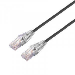 Blupeak 5m Ultra-Thin CAT 6A UTP LAN Cable - Black