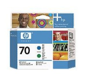 HP 70 Blue & Green Printhead for Designjet (C9408A)