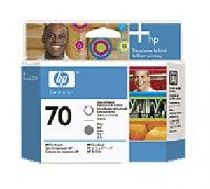 HP 70 Gloss Enhancer & Gray Printhead for Designjet