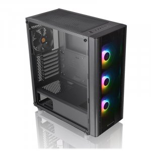 Thermaltake V250 TG ARGB Tempered Glass Mid-Tower ATX Case - Black