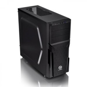 Thermaltake Black Versa H21 Mid-Tower ATX Case with 500W PSU CA-3B2-50M1NA-00