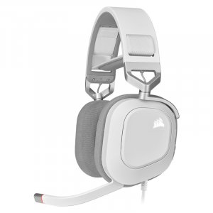Corsair HS80 Virtual 7.1 Dolby RGB USB Gaming Headset - White