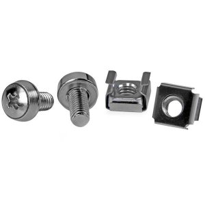 Startech Cabscrewm6 50 Pkg M6 Mounting Screws And Cage Nuts