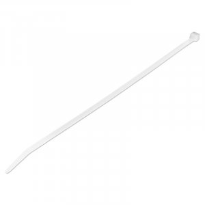 StarTech 25cm Cable Ties - 4mm wide,68mm Diam,22kg Tens Stren -1000 Pack White CBMZT10NK