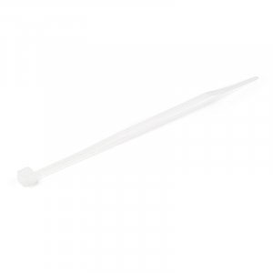 StarTech 10cm Cable Ties - 2mm wide, 22mm Diam, 8kg Tens Stren -1000 Pack White CBMZT4NK