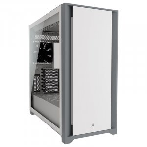 Corsair 5000D Temepered Glass Mid-Tower ATX Smart Case - White