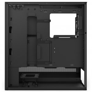 NZXT H5 Flow 2024 RGB Compact Tempered Glass  Mid-Tower ATX Case - Black