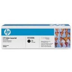 HP CLJ CP2025 BLACK PRINT CARTRIDGE WITH COLORSPHERE TONER