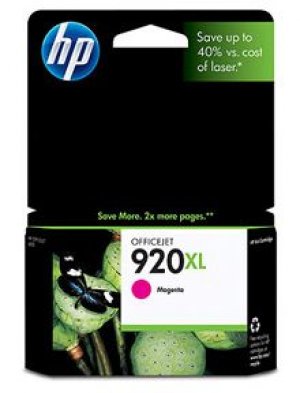 HP 920XL Magenta Officejet Ink Cartridge, 700 pages (CD973AA)