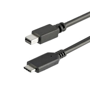 StarTech 1m / 3 ft USB-C to Mini DisplayPort Cable - 4K 60Hz - Black CDP2MDPMM1MB