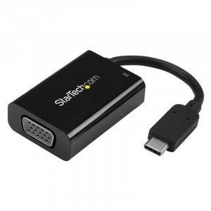 Startech Cdp2vgaucp Usb-c To Vga Adapter W/ Power Delivery