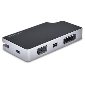 StarTech USB-C Multiport Video Adapter - 4-in-1 - 95W PD - Space Gray CDPVDHMDPDP