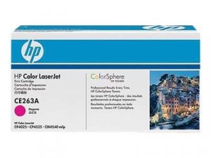 HP CLJ CP4525 / 4025 Magenta Print Cart with ColorSpher CE263A